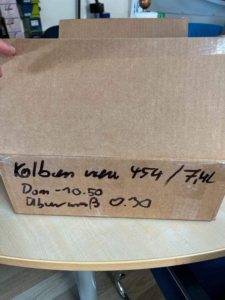 Neue Kolben mit Bolzen und Ringe für GM 7.4 Liter