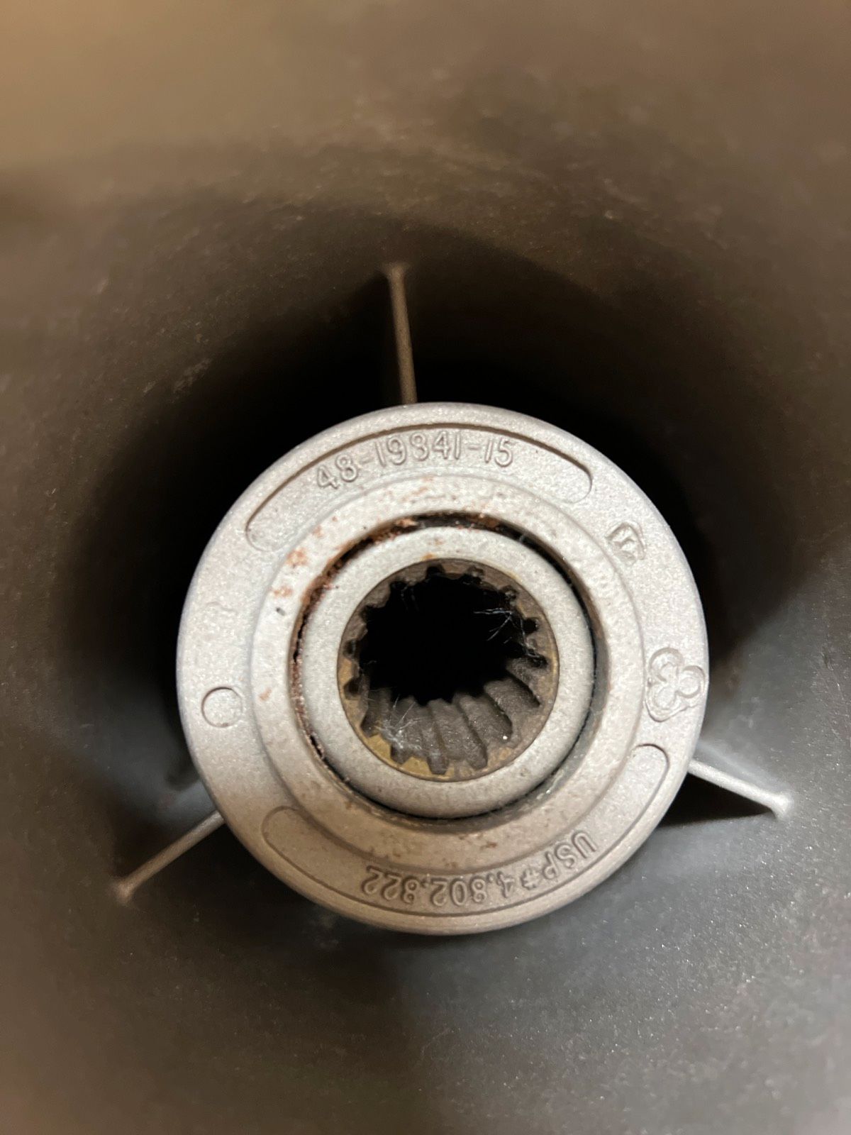 Mercruiser Bravo Mirage Alpha Propeller 15P Edelstahl