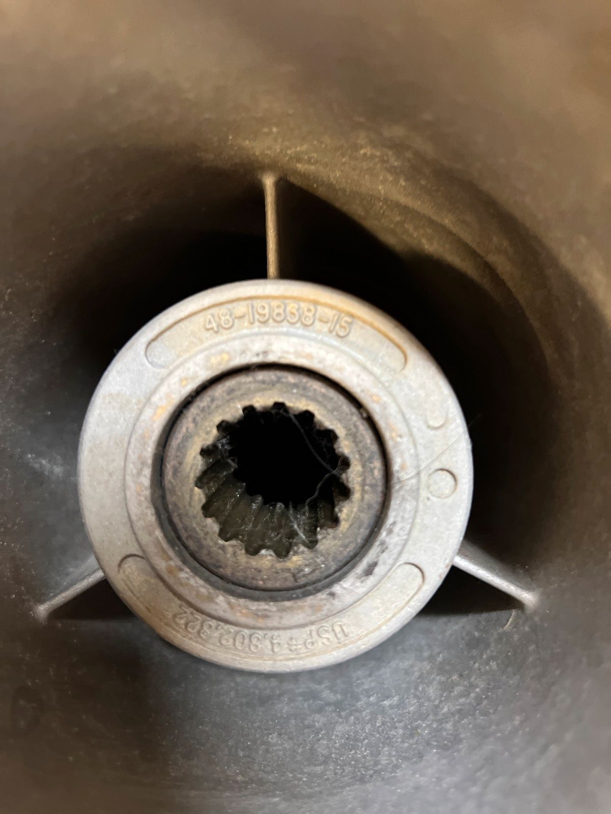 Mercruiser Bravo Mirage Alpha Propeller 15P Edelstahl