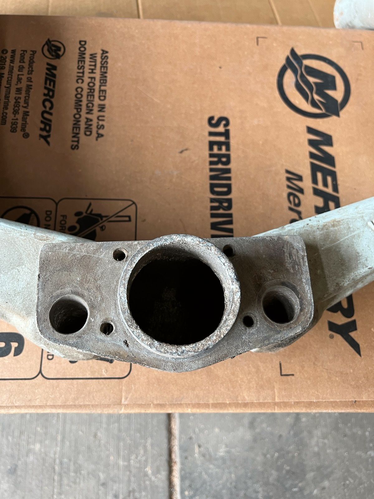 Volvo Penta Abgasgeweih