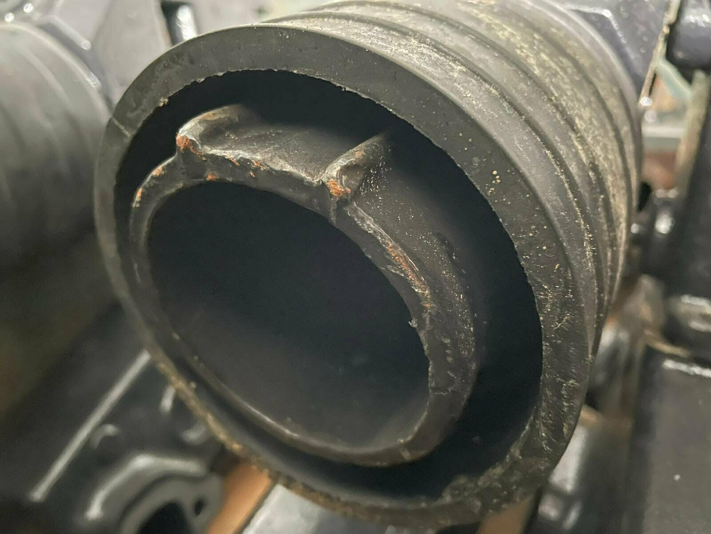 Original Volvo Penta Auspuff Manifold und Riser