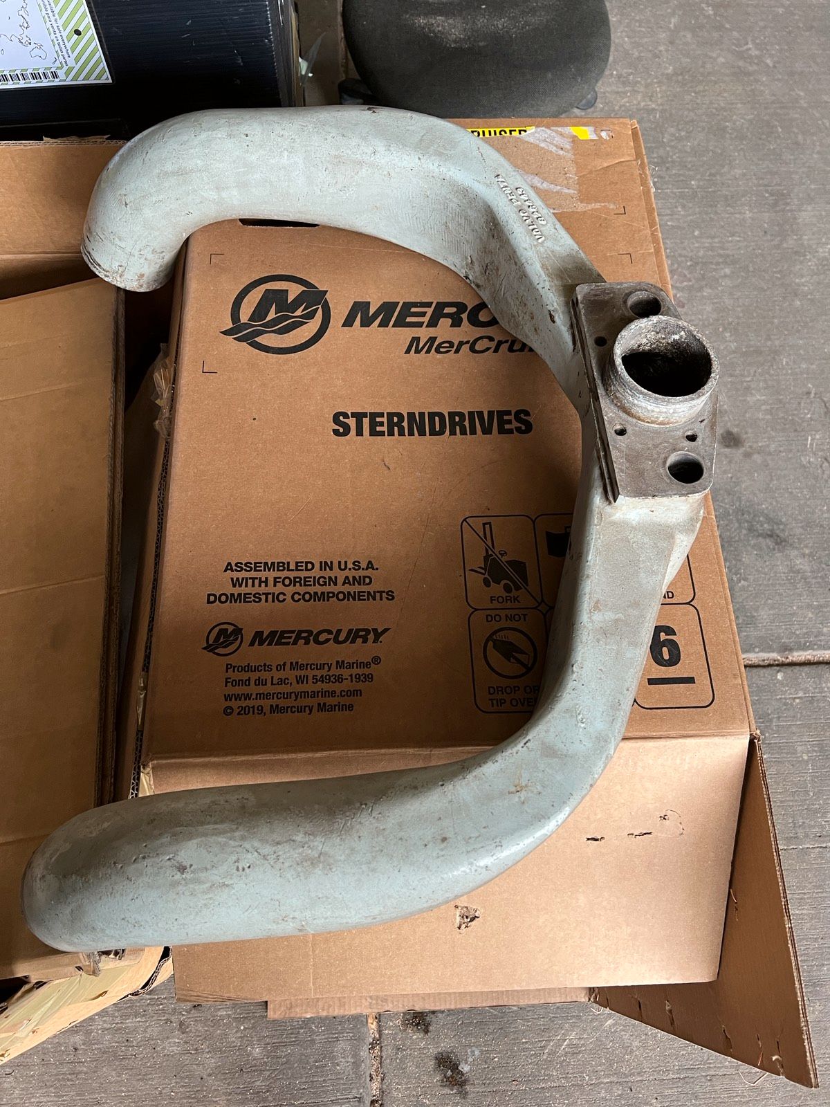 Volvo Penta Abgasgeweih