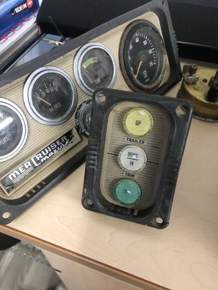 Mercruiser Vintage Armaturenbrett