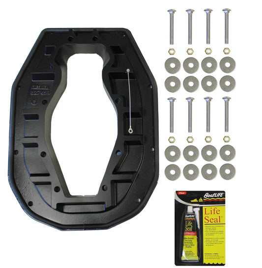 Mercury 827691A1 Transom Adapter Platte Volvo & BMW zu ALPHA & BRAVO Template